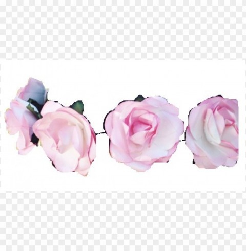 flower crown transparent overlay PNG pics with alpha channel