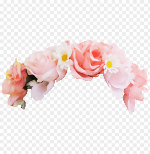 flower crown transparent overlay PNG Image with Isolated Transparency