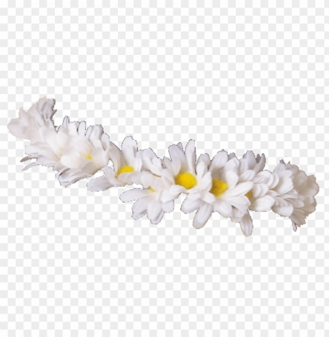 flower crown transparent overlay PNG images for banners