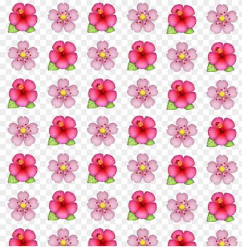 flower emoji Isolated Illustration on Transparent PNG PNG transparent with Clear Background ID 473c6a27