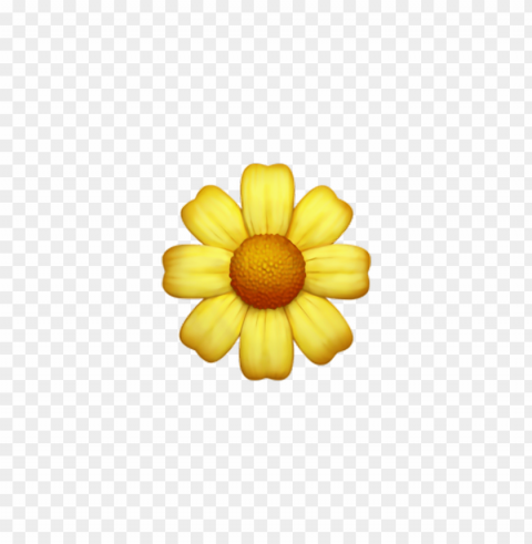 flower emoji Transparent background PNG stockpile assortment