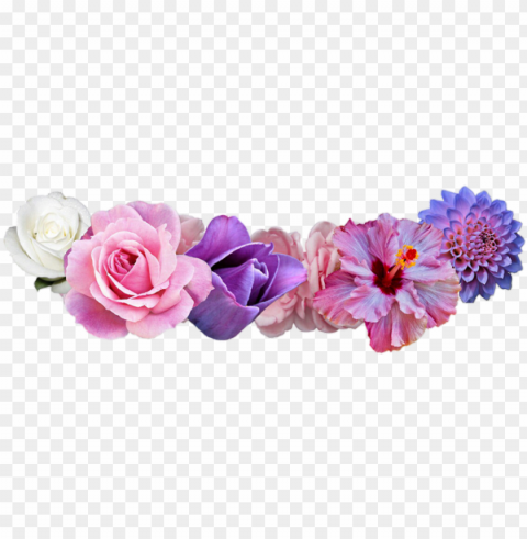 flower flowers flowerband flowercrown headband overlay - flower crown Clear background PNG clip arts