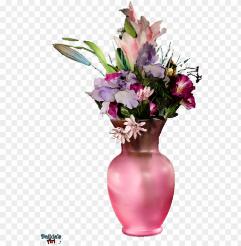 flower vase background image - flower vase Transparent PNG Isolated Item
