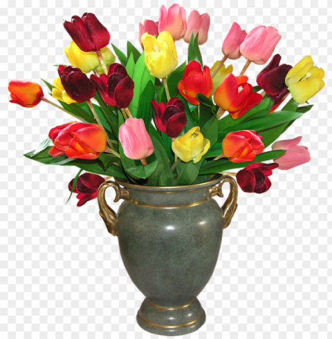 flower vase png image with transparent background - flower vase No-background PNGs