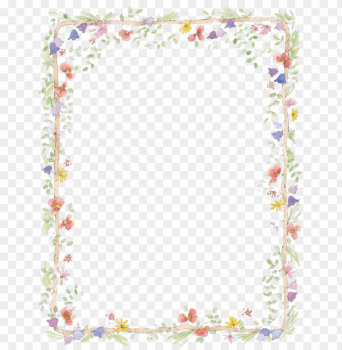 flowers frame colours Transparent PNG images complete library