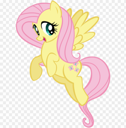fluttershy is a meek mild-mannered pegasus who is - fluttershy my little pony characters Transparent background PNG stock
