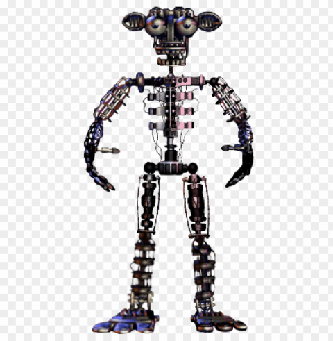 fnaf 2 endoskeleton full body thank you - fnaf 2 endoskeleton full body Isolated Design in Transparent Background PNG