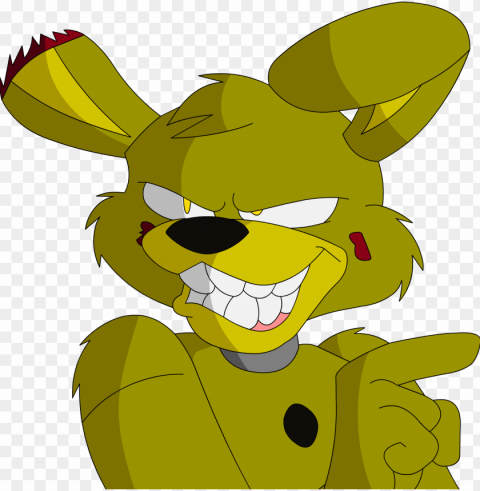 Fnaf - Fnaf Tony Crynight Springtra PNG No Background Free