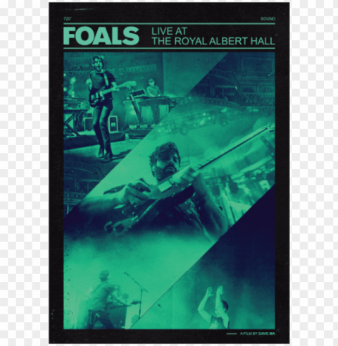 foals live at the royal albert hall blu-ray Transparent Background Isolated PNG Figure