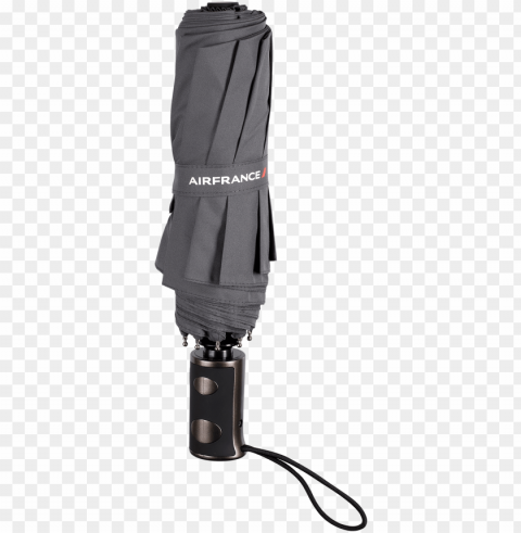 folding automatic umbrella air france - camera stra Transparent PNG Isolated Element
