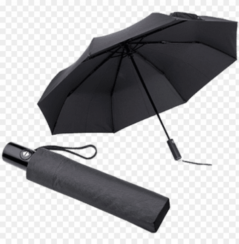 Folding Umbrella Clean Background Isolated PNG Graphic Detail