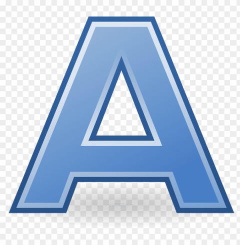 font letter bold writing abc alphabet a icon - english letters PNG with alpha channel for download