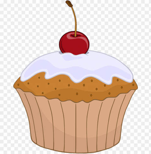 food cake outline cartoon free muffin cherry - muffin clipart PNG files with transparent canvas collection