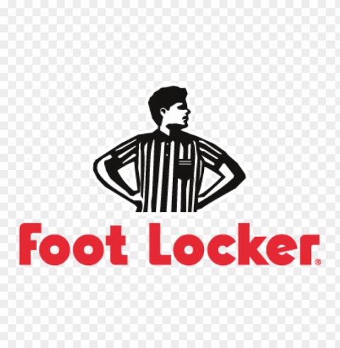 foot locker logo vector PNG with isolated background