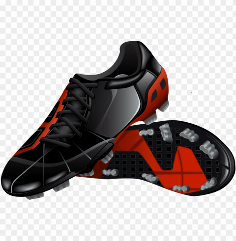 Footbal Shoes Clip Art - Hiking Shoe Free PNG File