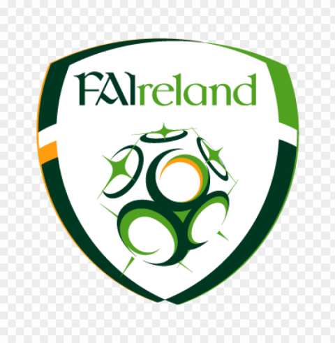 football association of ireland 2008 vector logo PNG transparent graphics for download