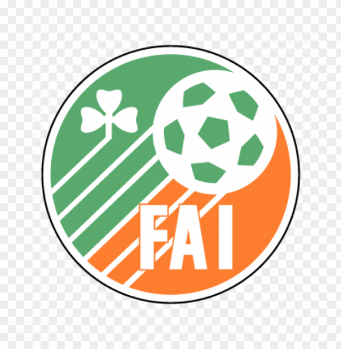 football association of ireland vector logo PNG transparent graphics for projects