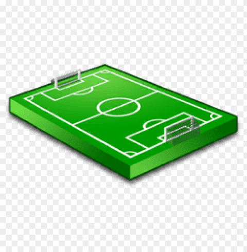 Football Pitch PNG Graphic With Transparency Isolation
