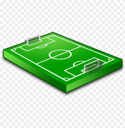 football pitch - soccer field ico ClearCut Background PNG Isolated Item