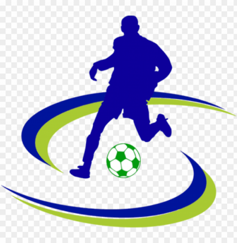 football player goal sports - soccer ball Clear Background Isolated PNG Illustration