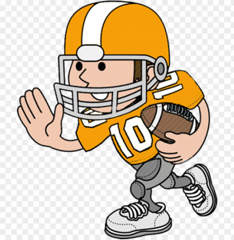 football player tackling clipart - clip art football player Clean Background Isolated PNG Design