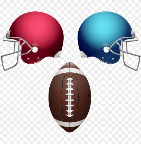 Football Set Clipart - Teth HighResolution Transparent PNG Isolated Graphic