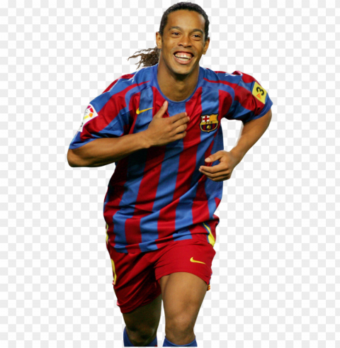 footyrenders on twitter - ronaldinho fc barcelona Isolated Design Element on Transparent PNG PNG transparent with Clear Background ID ea82bd85