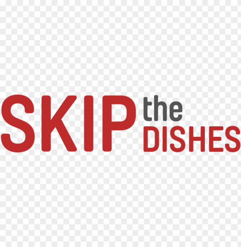 For Delivery Please Download The Skip The Dishes - Skip The Dish Logo Isolated Icon On Transparent PNG