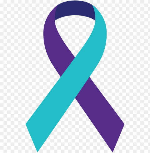 for every suicide about 135 people are personally - suicide prevention ribbo PNG Graphic with Isolated Design