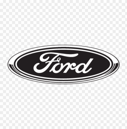 ford black logo vector free download Transparent Background Isolation in PNG Image