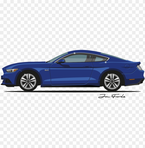 ford mustang gt clipart - mustang svt cobra r vector PNG Image Isolated with HighQuality Clarity