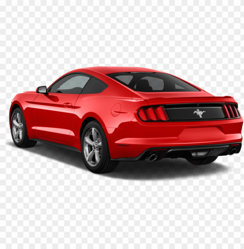 ford mustang - mustang ecoboost 2018 rear Free transparent background PNG
