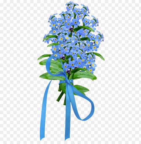 forget me not image - dayflower PNG Graphic with Clear Background Isolation