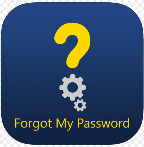 forgot my password icon 2 - forgot password icon format Isolated Design Element in HighQuality PNG