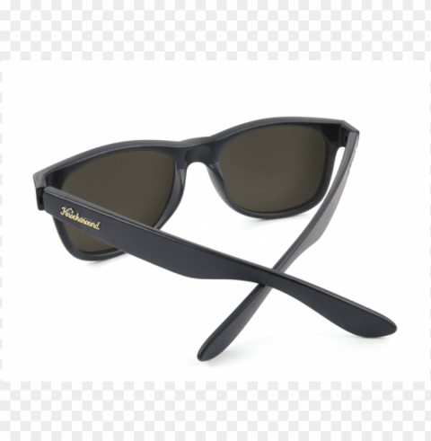 fort knocks sunglasses with matte black frames and - knockaround PNG Image with Isolated Element