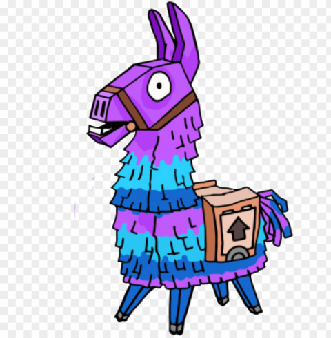 fortnite llama transparent library - fortnite llama drawi PNG images with alpha background