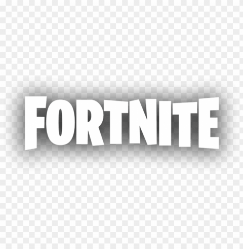 fortnite logo white PNG transparent graphics for projects