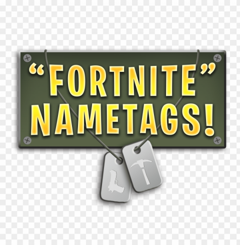 fortnite nametags - parallel PNG file with alpha