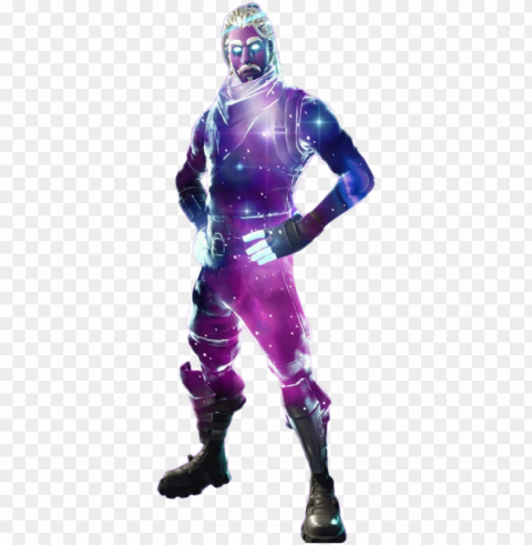fortnite new galaxy skin image - fortnite galaxy skin combo Isolated Artwork on Transparent PNG