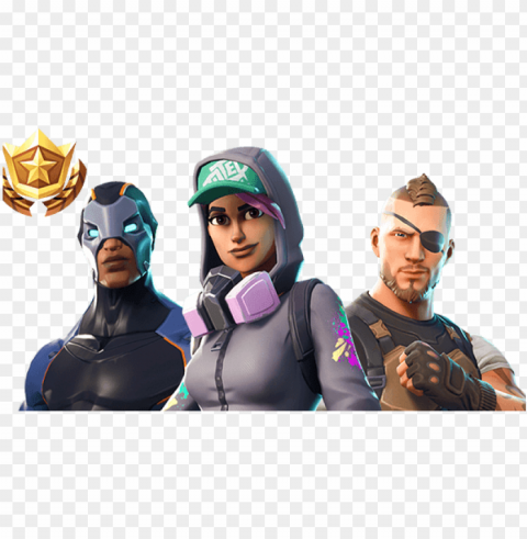 fortnite players spend $300 million a month on 'free' - fortnite season 4 characters PNG transparent design diverse assortment