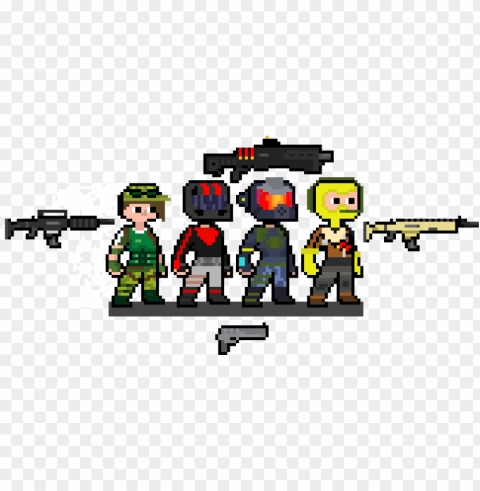 fortnite story - pixel art fortnite rouge Isolated Item in HighQuality Transparent PNG