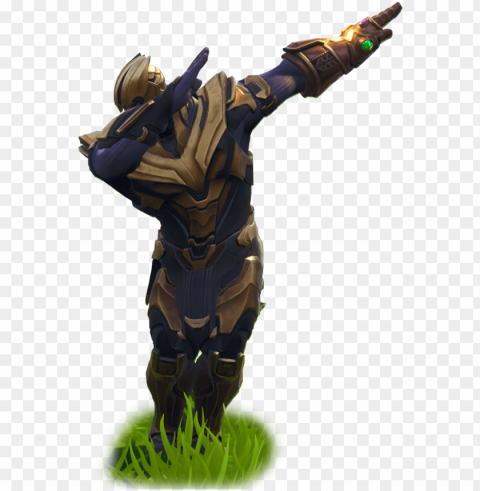 fortnite thanos dab Isolated Item with Clear Background PNG