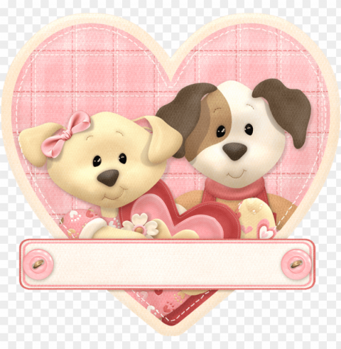 Фото Автор Alponom84 На Яндекс - Valentines Day Puppies Clip Art ClearCut Background Isolated PNG Design