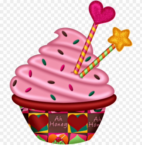 Фото Автор lili@ На Яндекс - cup cakes clipart PNG images with alpha transparency wide selection