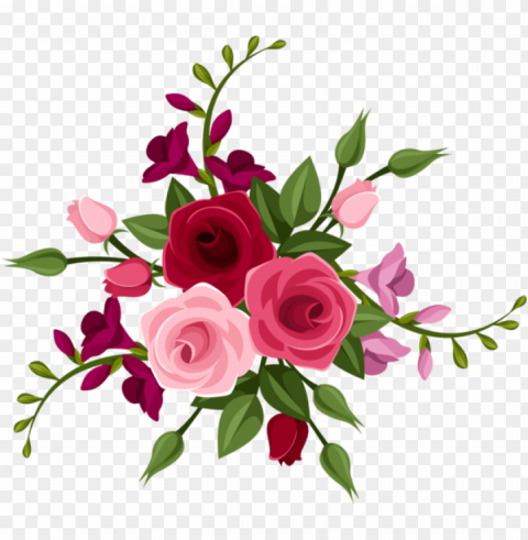 Фото Автор nina393 На Яндекс - elegant flowers clip art PNG Graphic with Clear Background Isolation