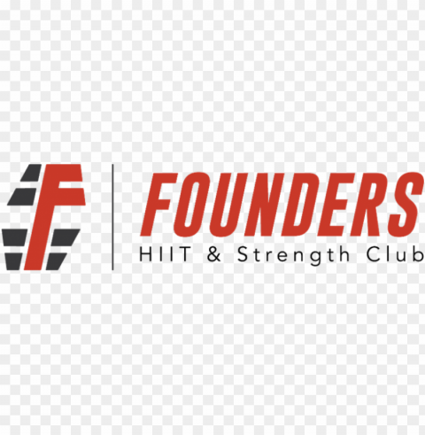 founders hiit & strength ribbon cutting - oval Transparent Background PNG Isolated Art