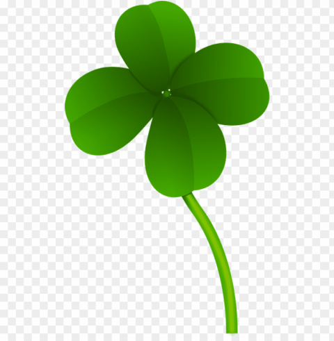 four leaf clover clip art at clker - four leaf clover transparent Isolated Object on Clear Background PNG