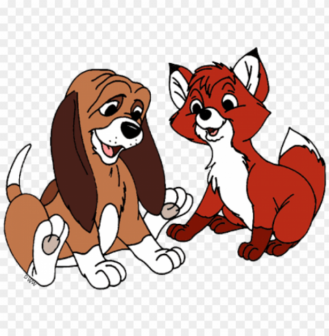 fox clipart fox and the hound - fox and the hound clipart Transparent PNG Isolated Subject Matter