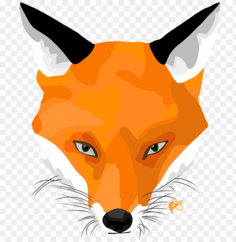 fox head - red fox PNG Image with Isolated Subject