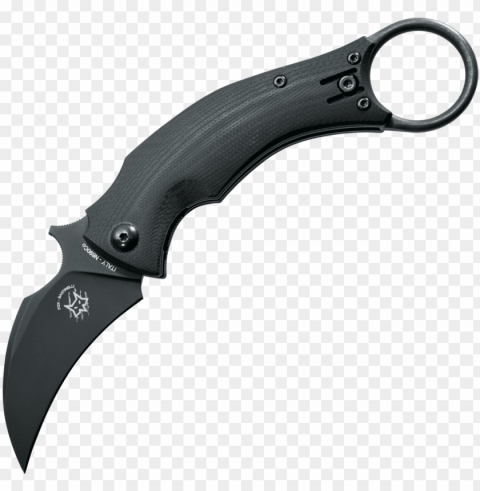 fox knives black bird Background-less PNGs
